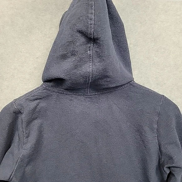 PATAGONIA Ridge Rise Women Sz S Midweight Zip Hoodie Jacket Organic Cotton Blue - Picture 7 of 12